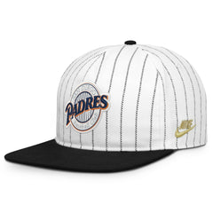 White/Black San Diego Padres Nike Cooperstown Collection Pro Adjustable Hat