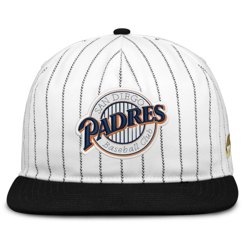 White/Black San Diego Padres Nike Cooperstown Collection Pro Adjustable Hat