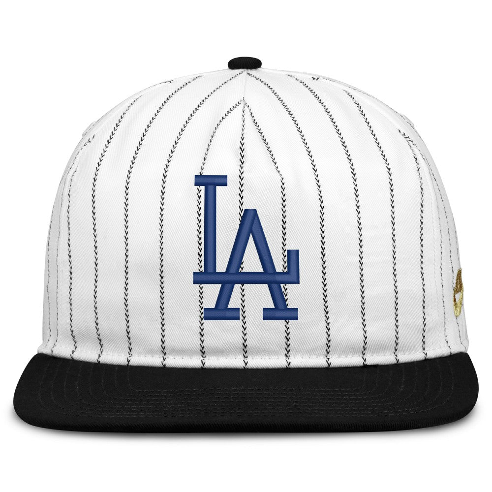White/Black Los Angeles Dodgers Nike Cooperstown Collection Pro Adjustable Hat