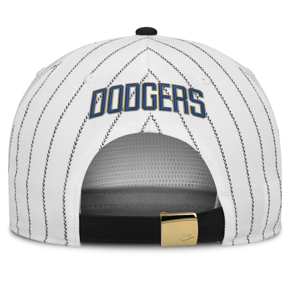 White/Black Los Angeles Dodgers Nike Cooperstown Collection Pro Adjustable Hat