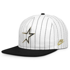 White/Black Houston Astros Nike Cooperstown Collection Pro Adjustable Hat