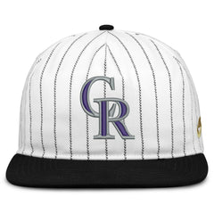 White/Black Colorado Rockies Nike Cooperstown Collection Pro Adjustable Hat
