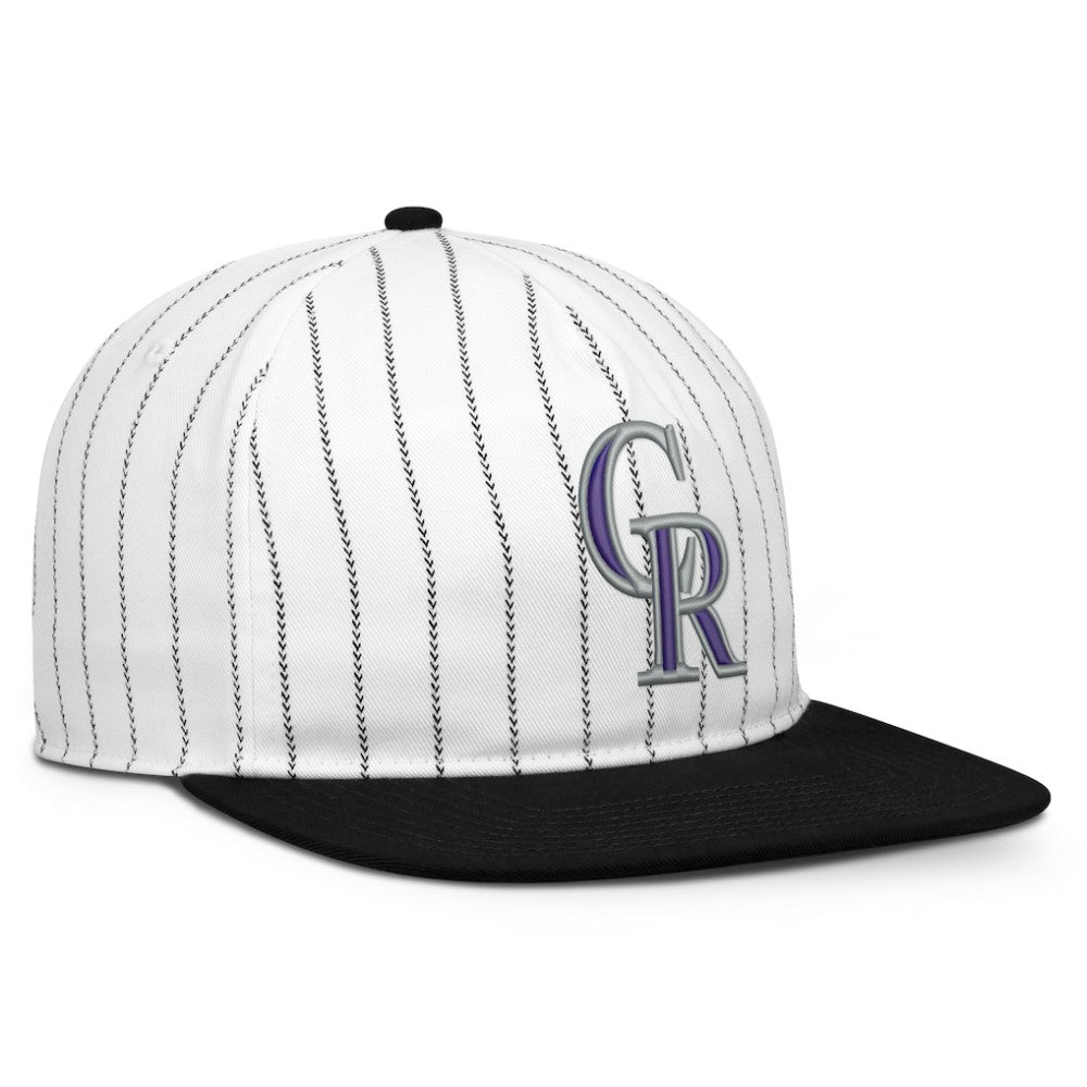 White/Black Colorado Rockies Nike Cooperstown Collection Pro Adjustable Hat