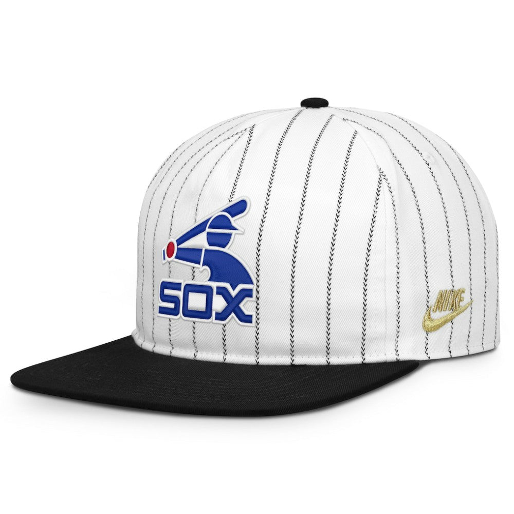 White/Black Chicago White Sox Nike Cooperstown Collection Pro Adjustable Hat