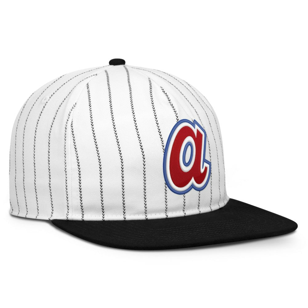 White/Black Atlanta Braves Nike Cooperstown Collection Pro Adjustable Hat
