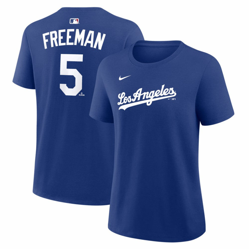 Royal Freddie Freeman Los Angeles Dodgers Nike Women's Alternate Name & Number T-Shirt