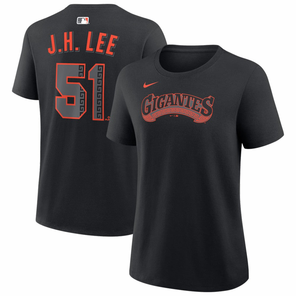 Black Jung Hoo Lee San Francisco Giants Nike Women's Alternate Name & Number T-Shirt