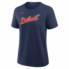 Navy Javier Báez Detroit Tigers Nike Women's Alternate Name & Number T-Shirt
