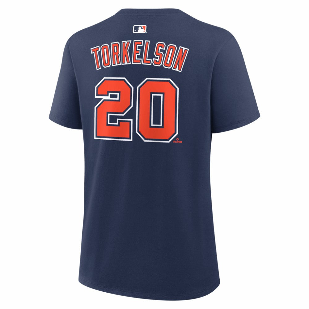 Navy Spencer Torkelson Detroit Tigers Nike Women's Alternate Name & Number T-Shirt
