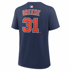 Navy Riley Greene Detroit Tigers Nike Women's Alternate Name & Number T-Shirt