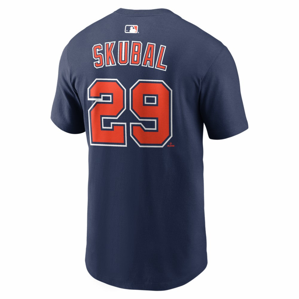 Navy Tarik Skubal Detroit Tigers Nike Name & Number T-Shirt