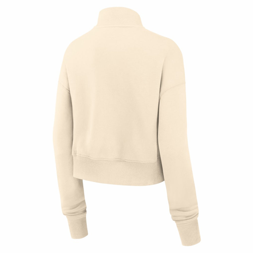 Women's Legacy Phoenix Fleece Cropped Half-Zip Sweatshirt - New England Patriots Sweatshirts