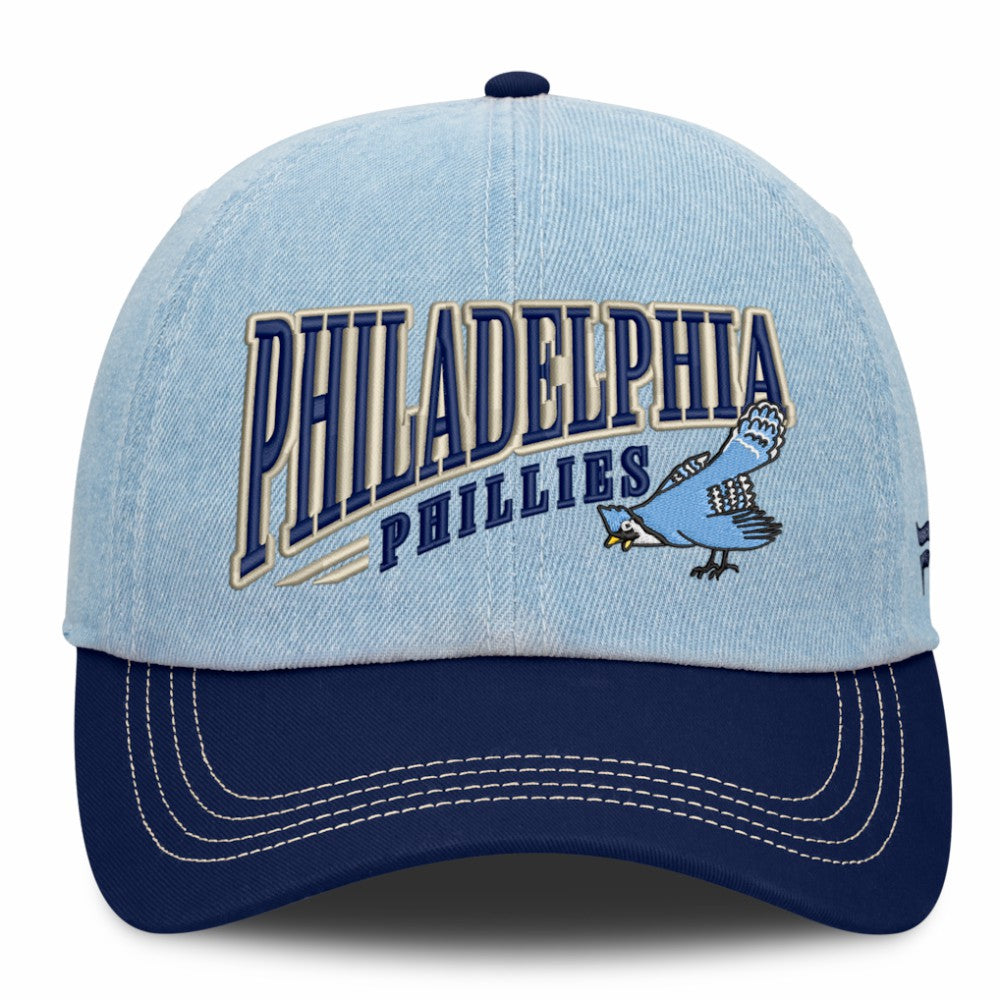 Denim Philadelphia Phillies Fanatics Retire Adjustable Hat