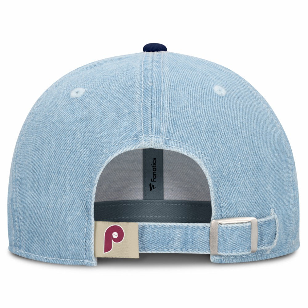 Denim Philadelphia Phillies Fanatics Retire Adjustable Hat