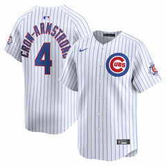 White Pete Crow-Armstrong Chicago Cubs Nike 150th Anniversary Limited Jersey