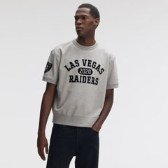 IconicFleece Short Sleeve Sweatshirt - Las Vegas Raiders Sweatshirts