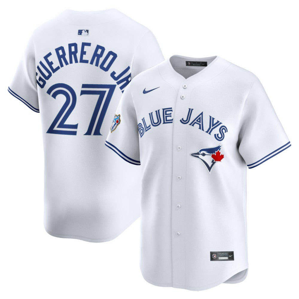 White Vladimir Guerrero Jr. Toronto Blue Jays Nike Home Limited Jersey