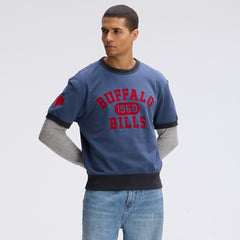 IconicFleece Short Sleeve Sweatshirt - Buffalo Bills Sweatshirts