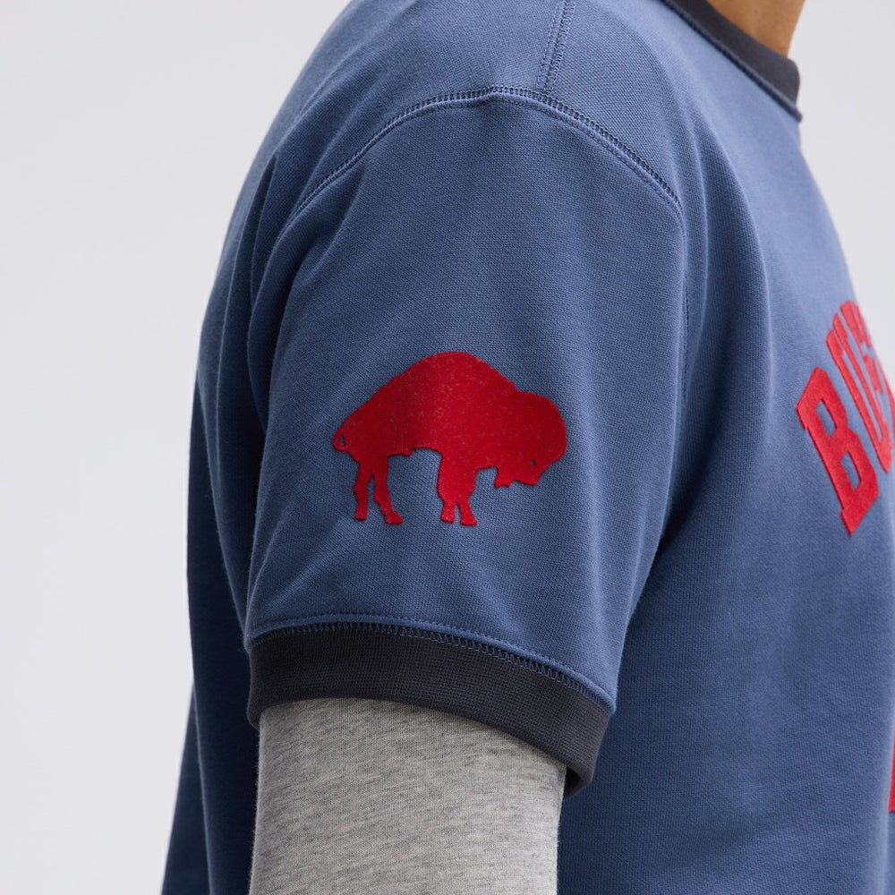 IconicFleece Short Sleeve Sweatshirt - Buffalo Bills Sweatshirts