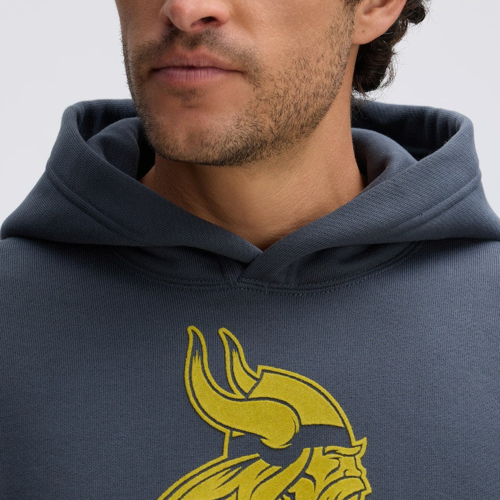 IconicFleece Flocked Hoodie - Minnesota Vikings Hoodies