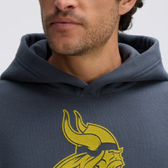IconicFleece Flocked Hoodie - Minnesota Vikings Hoodies