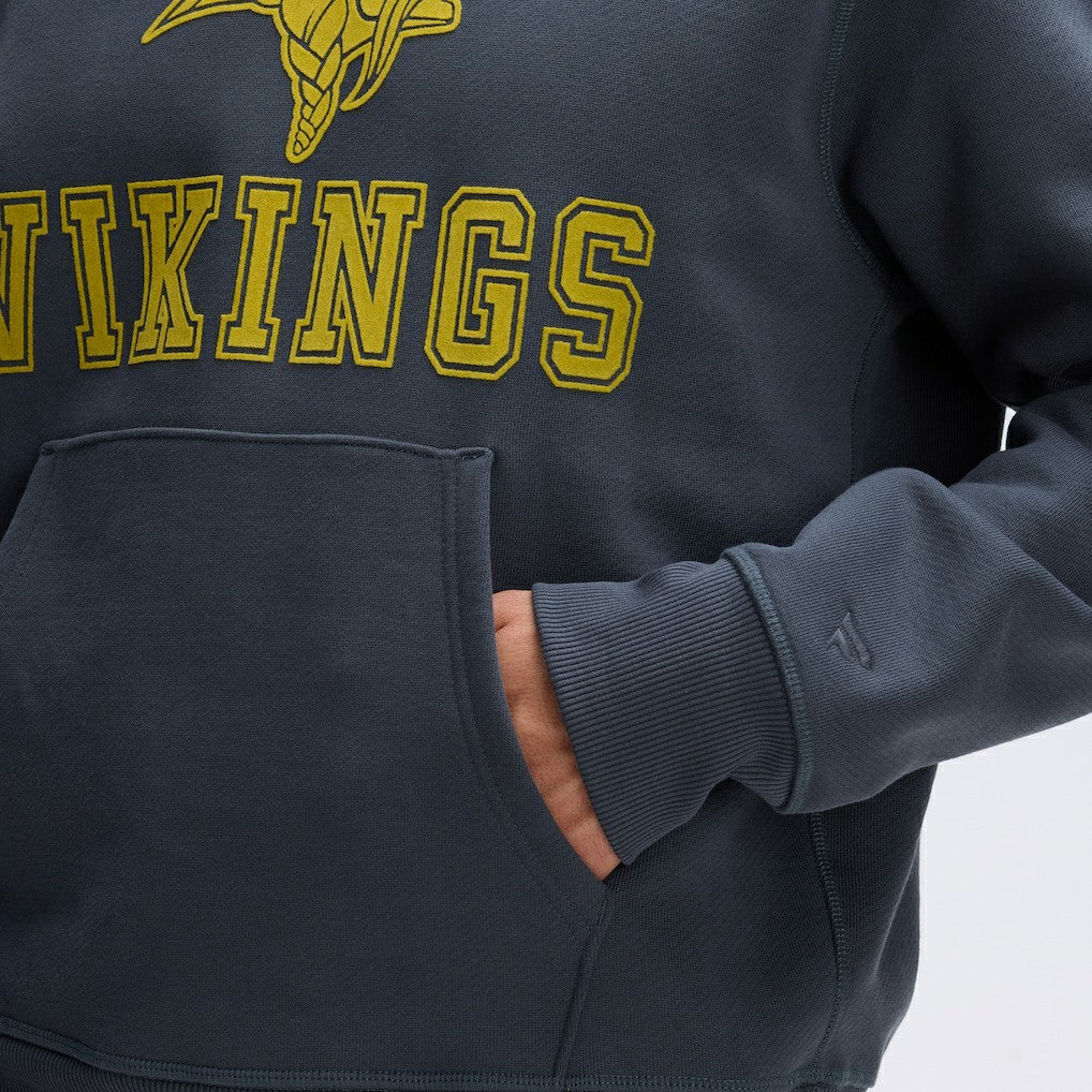 IconicFleece Flocked Hoodie - Minnesota Vikings Hoodies