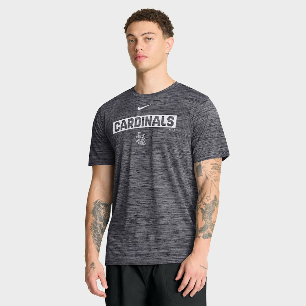 Black St. Louis Cardinals Nike Velocity Dri-FIT T-Shirt