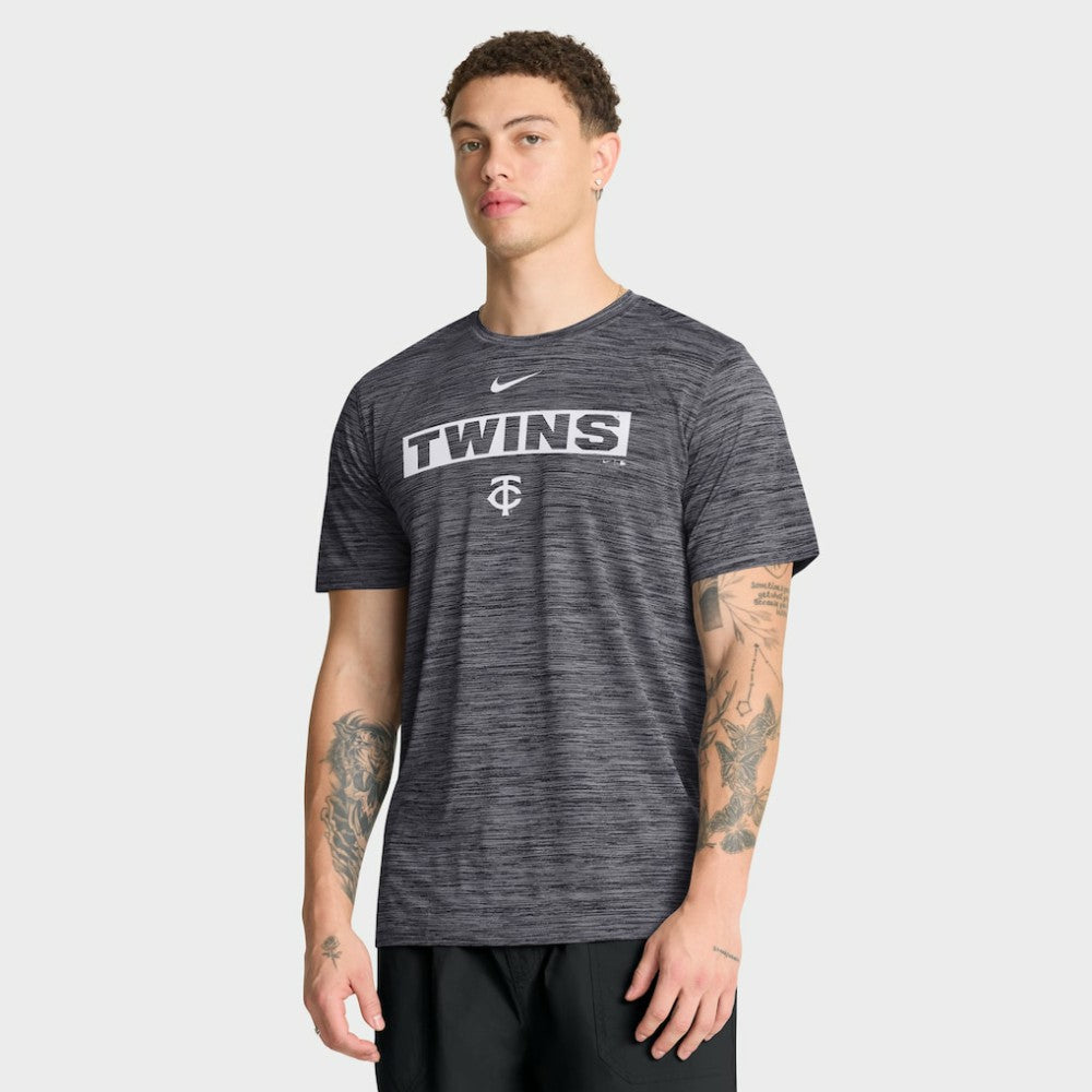 Black Minnesota Twins Nike Velocity Dri-FIT T-Shirt