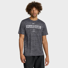 Black Cleveland Guardians Nike Velocity Dri-FIT T-Shirt