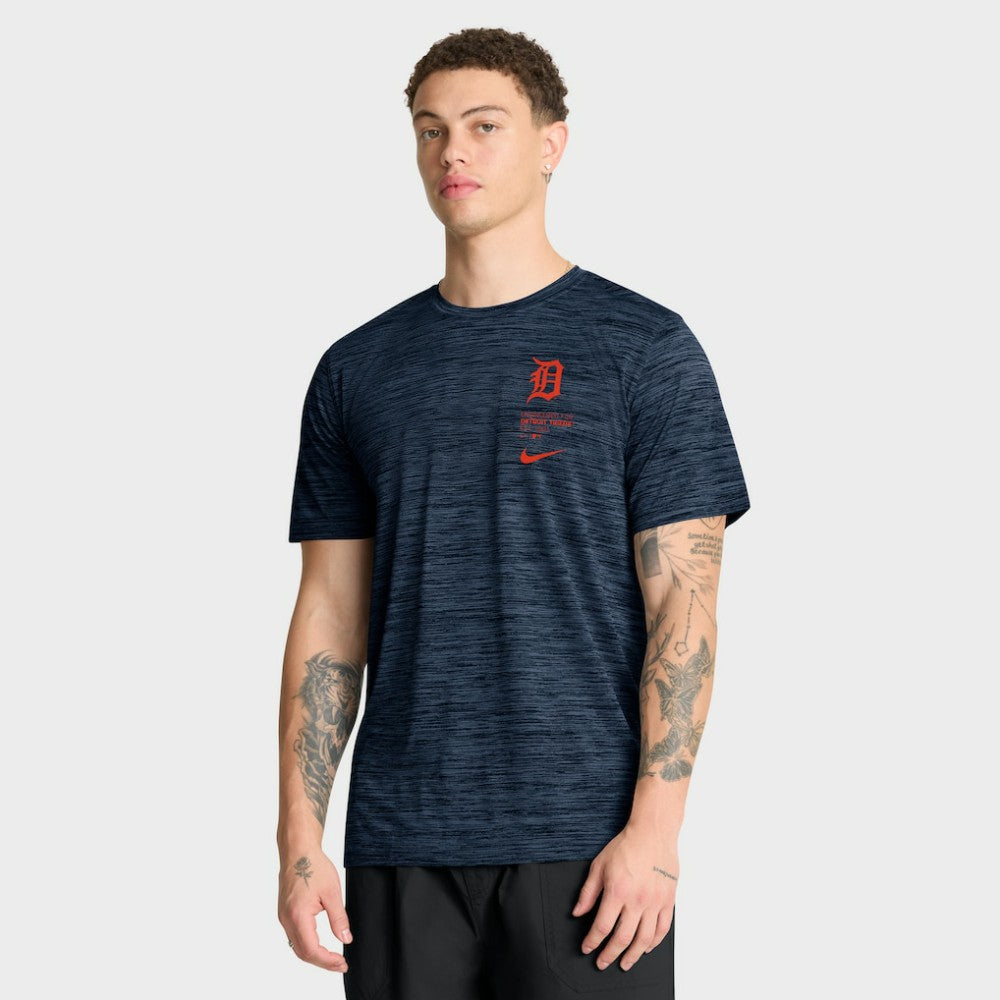 Navy Detroit Tigers Nike Velocity Dri-FIT T-Shirt