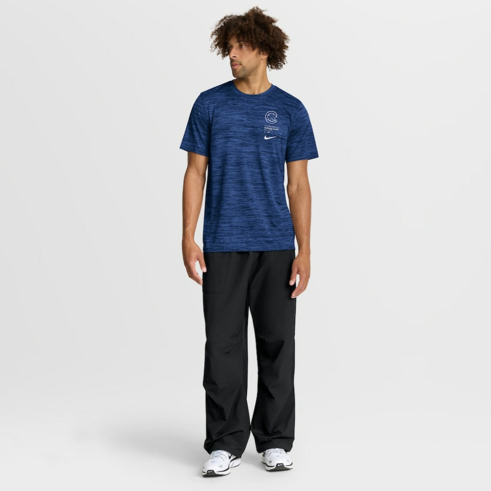 Royal Chicago Cubs Nike Velocity Dri-FIT T-Shirt