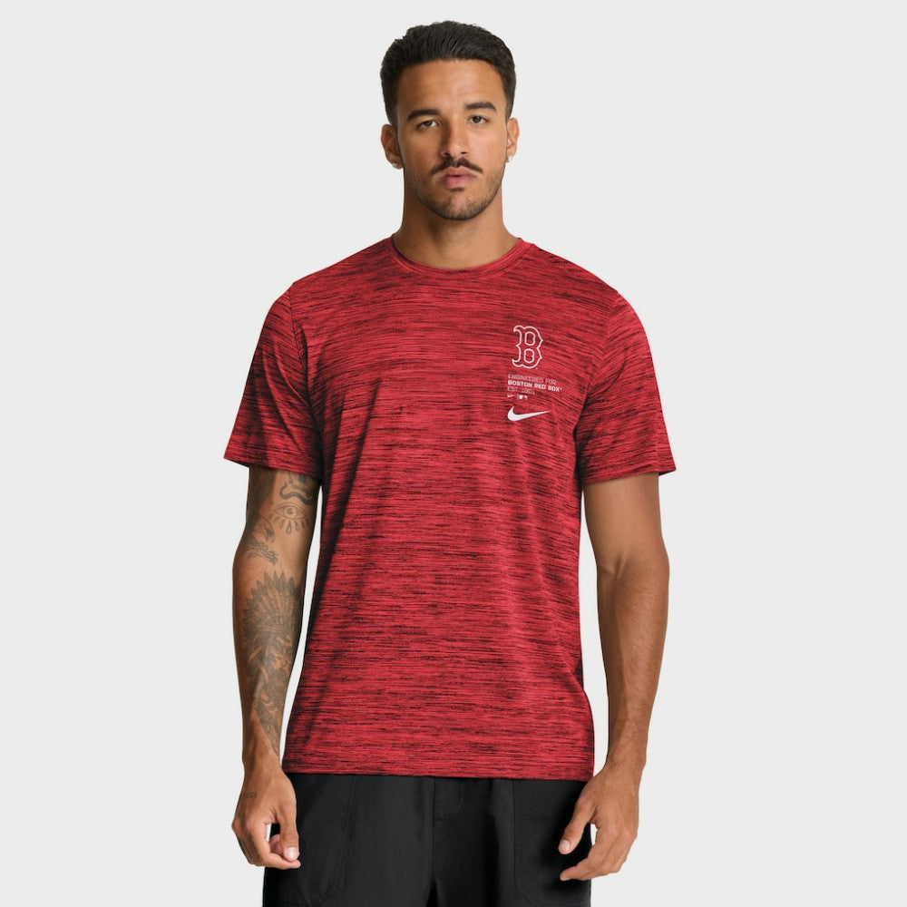 Red Boston Red Sox Nike Velocity Dri-FIT T-Shirt