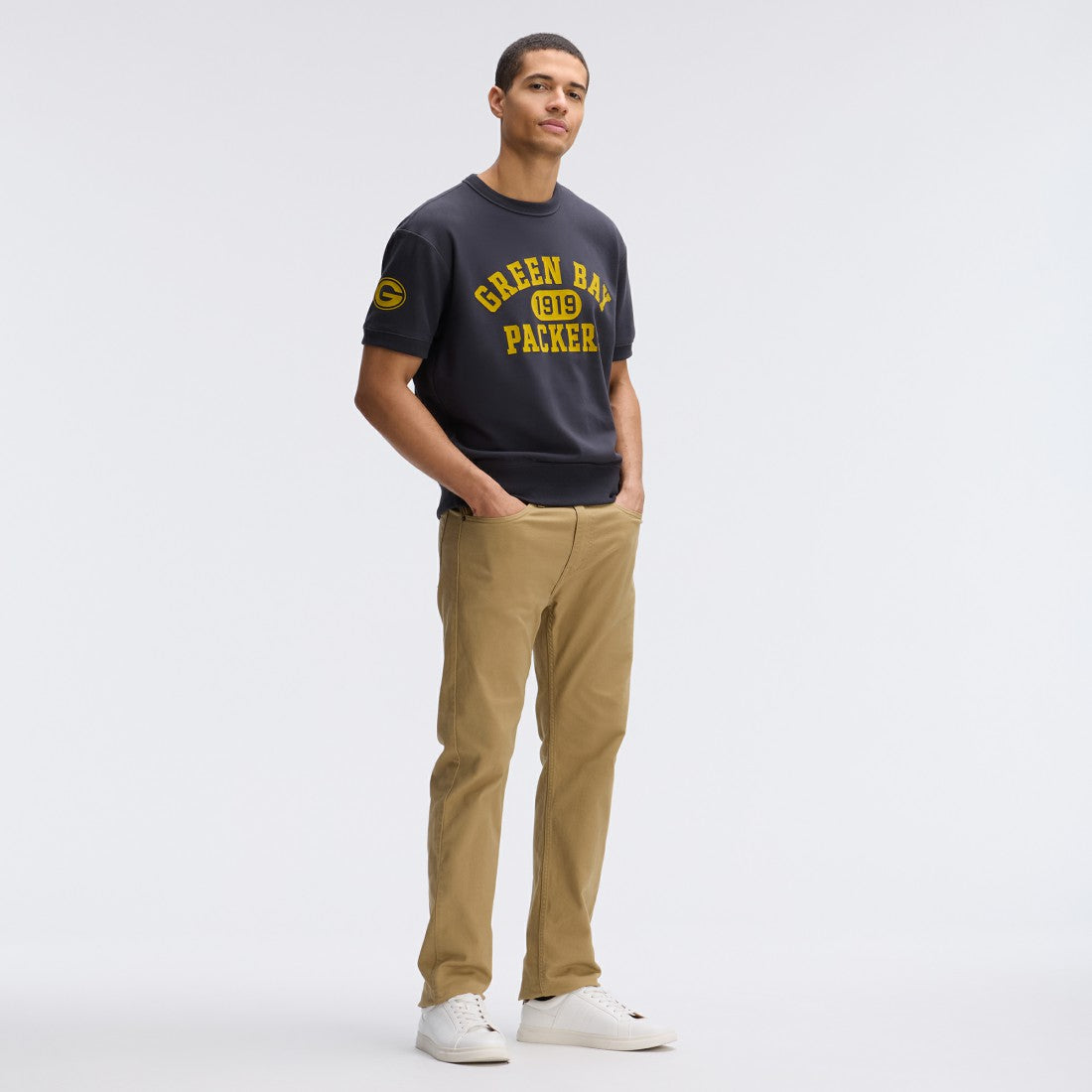 IconicFleece Short Sleeve Sweatshirt - Green Bay Packers Sweatshirts