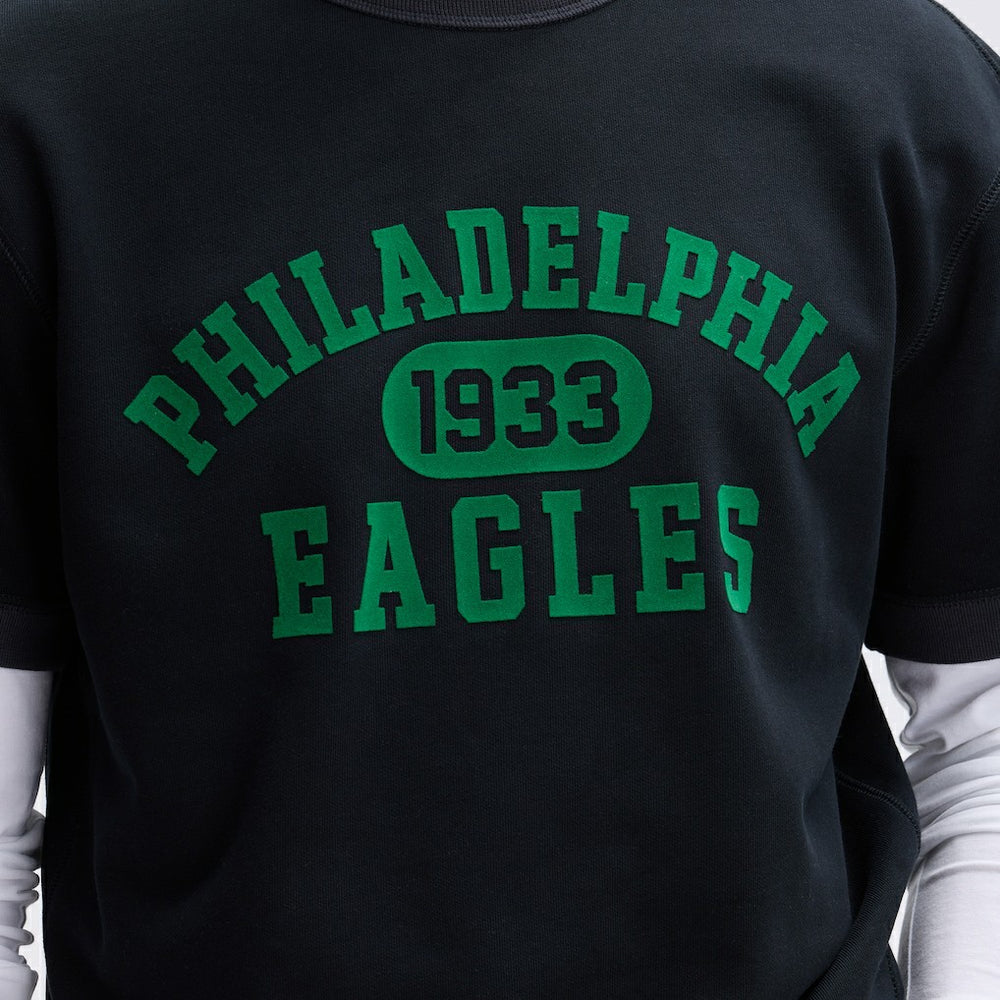 IconicFleece Short Sleeve Sweatshirt - Philadelphia Eagles Sweatshirts