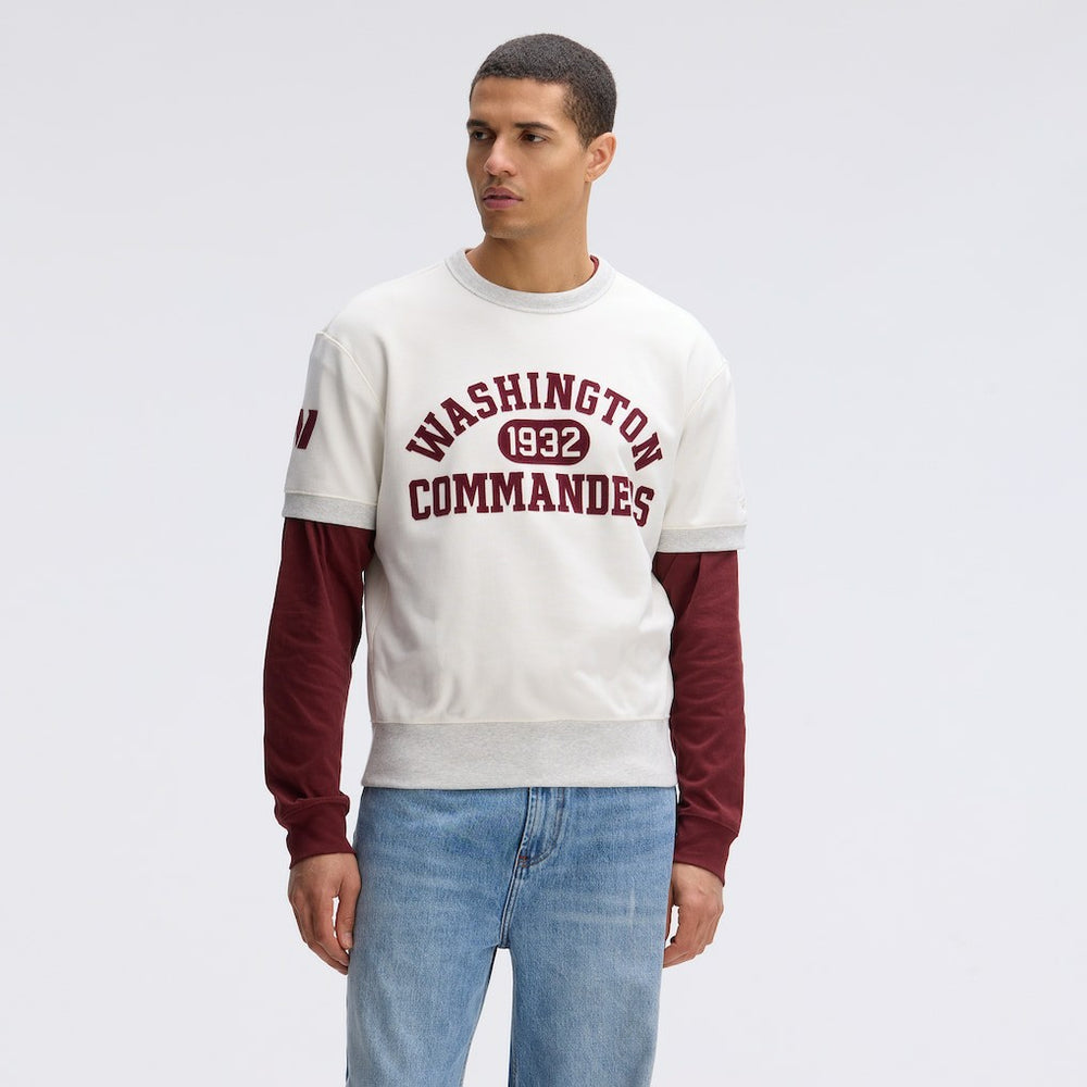 IconicFleece Short Sleeve Sweatshirt - Washington Commanders Sweatshirts