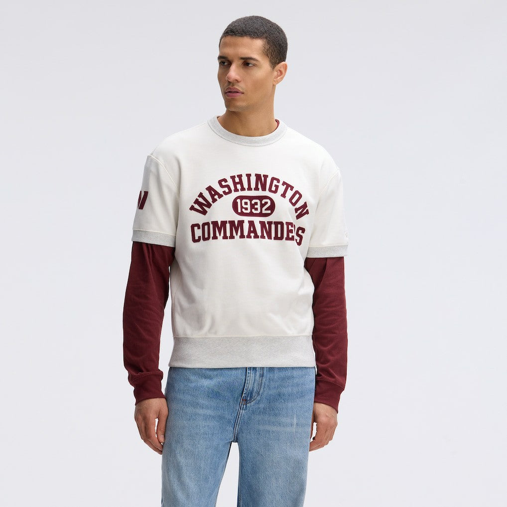 IconicFleece Short Sleeve Sweatshirt - Washington Commanders Sweatshirts