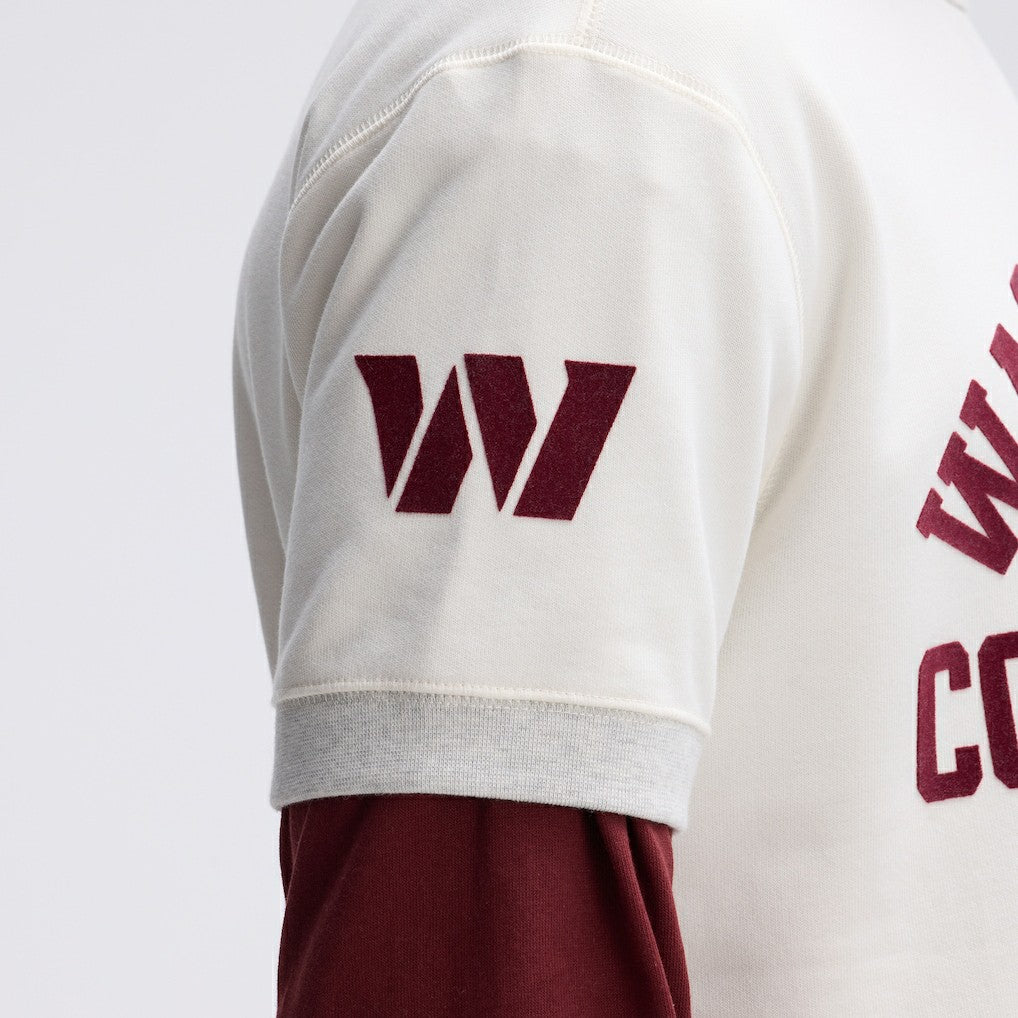 IconicFleece Short Sleeve Sweatshirt - Washington Commanders Sweatshirts