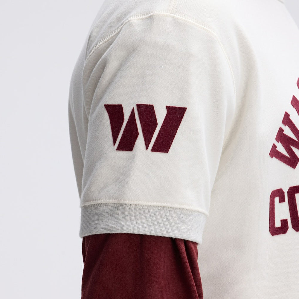 IconicFleece Short Sleeve Sweatshirt - Washington Commanders Sweatshirts