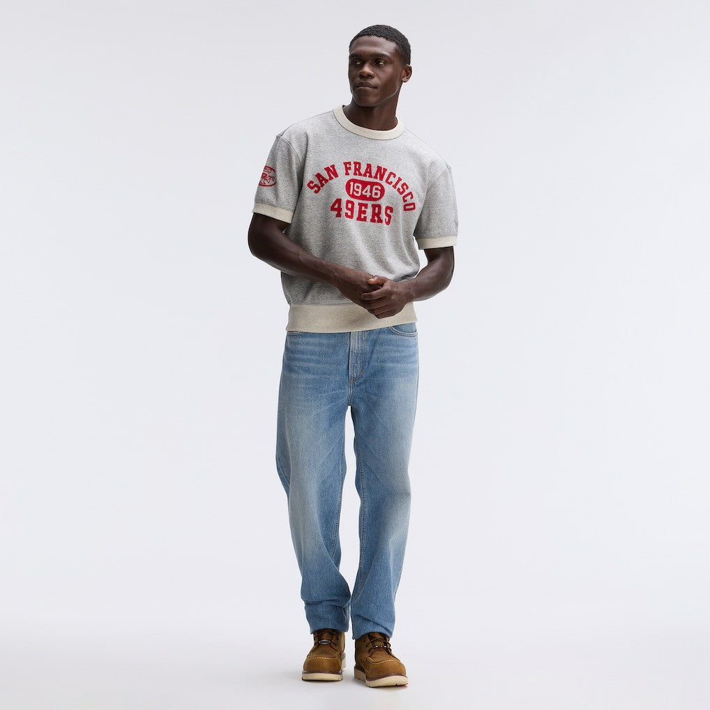 IconicFleece Short Sleeve Sweatshirt - San Francisco 49ers Sweatshirts