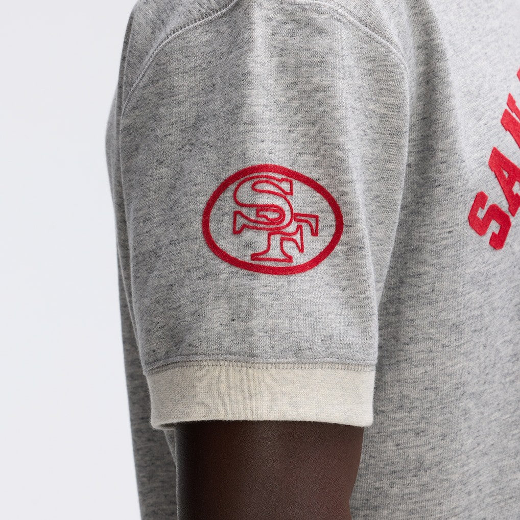 IconicFleece Short Sleeve Sweatshirt - San Francisco 49ers Sweatshirts