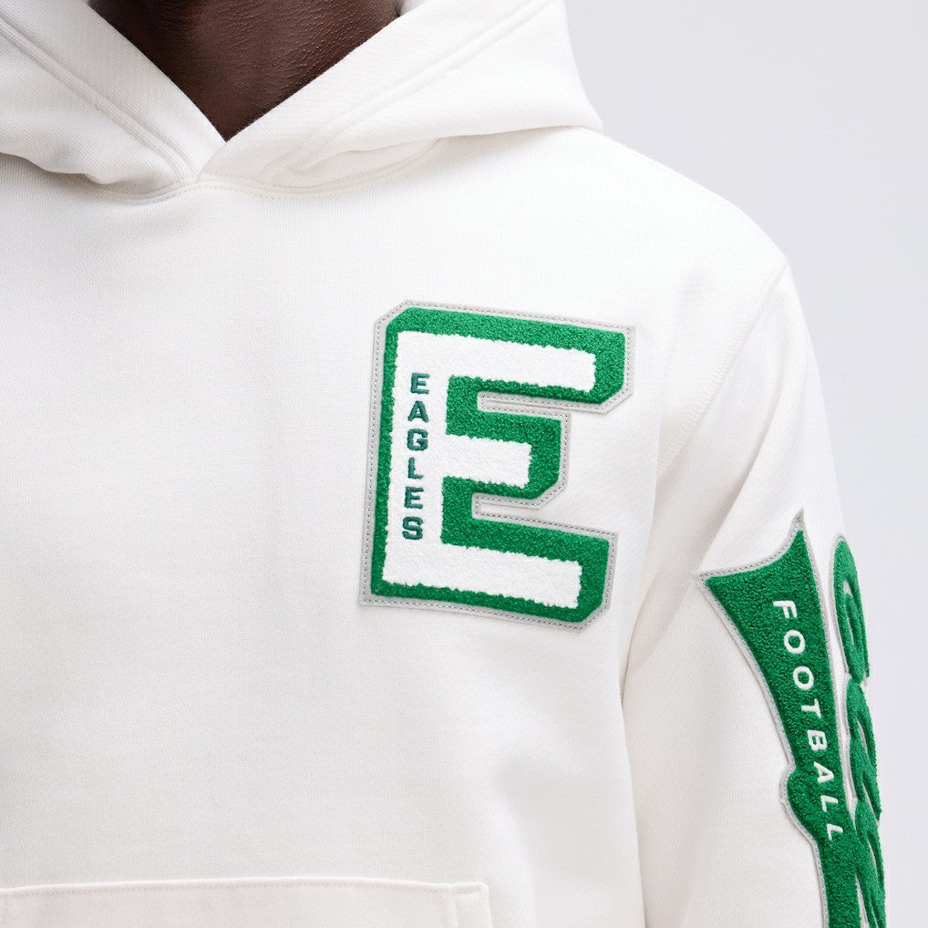 IconicFleece Letterman Hoodie - Philadelphia Eagles Hoodies