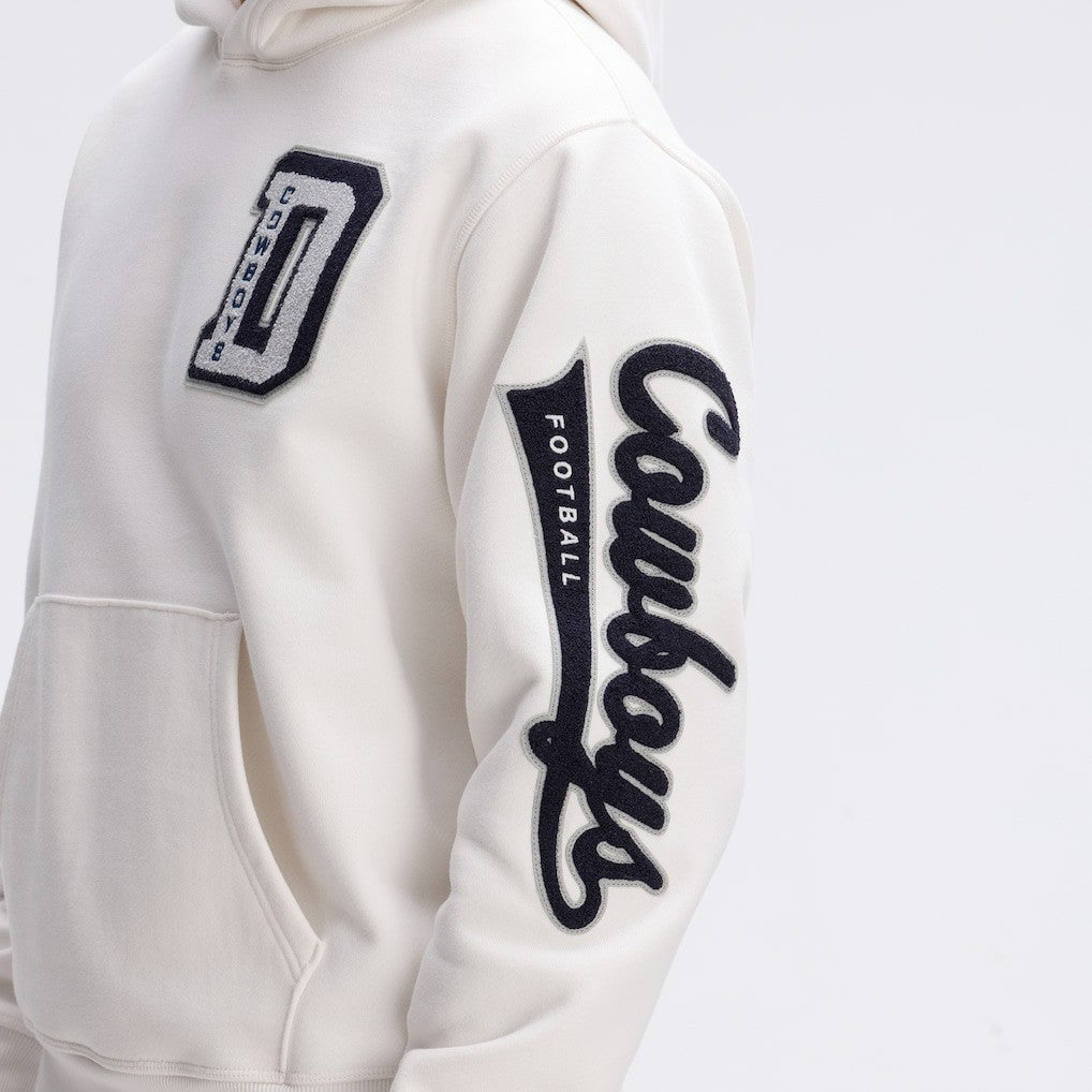 IconicFleece Letterman Hoodie - Dallas Cowboys Hoodies
