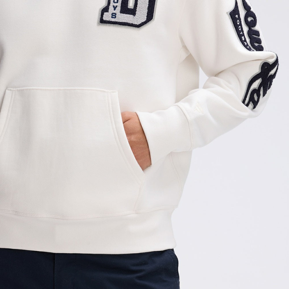 IconicFleece Letterman Hoodie - Dallas Cowboys Hoodies