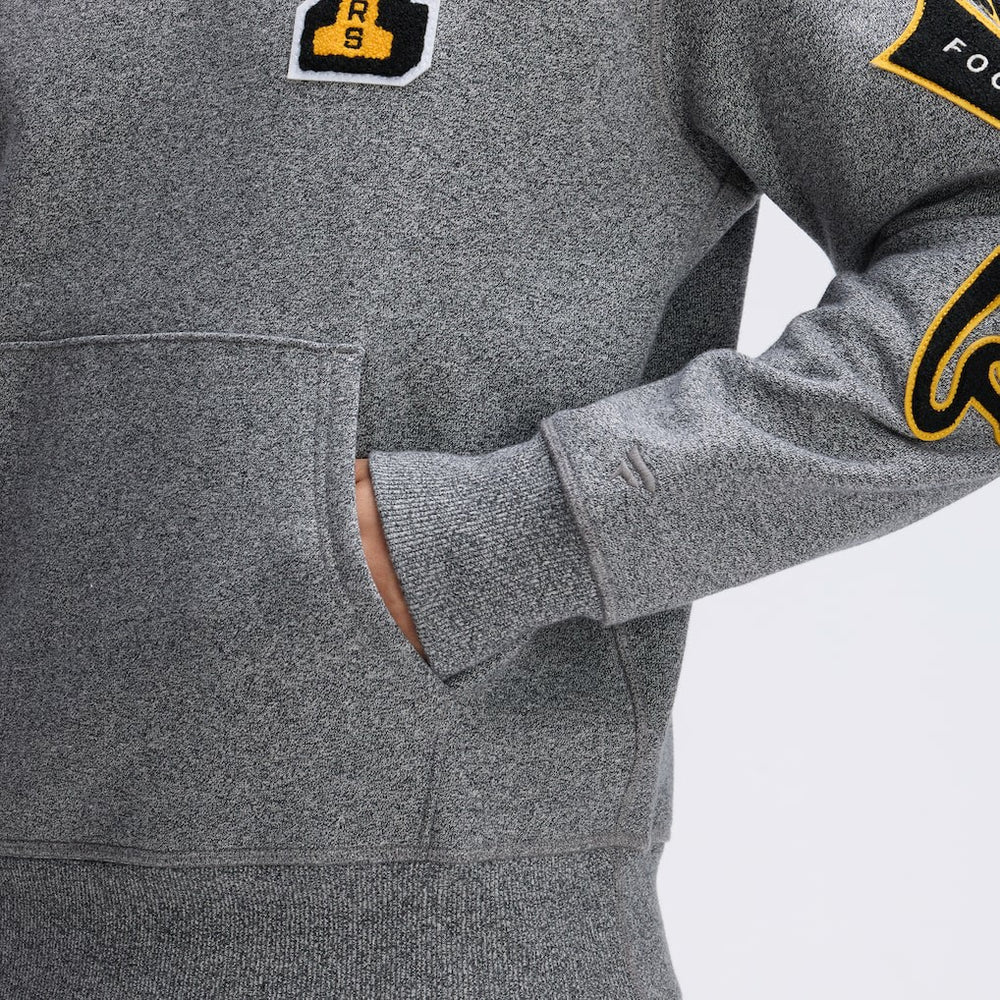 IconicFleece Letterman Hoodie - Pittsburgh Steelers Hoodies