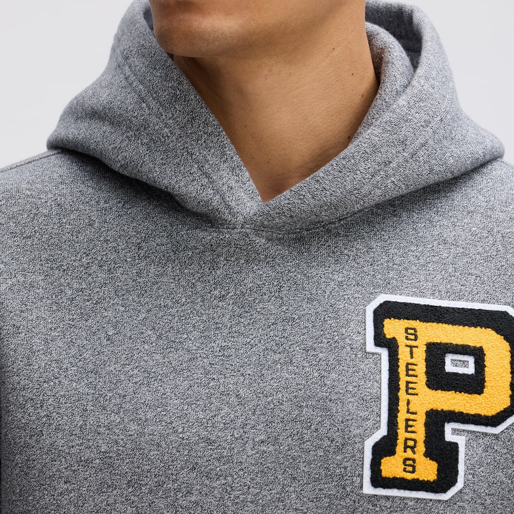 IconicFleece Letterman Hoodie - Pittsburgh Steelers Hoodies