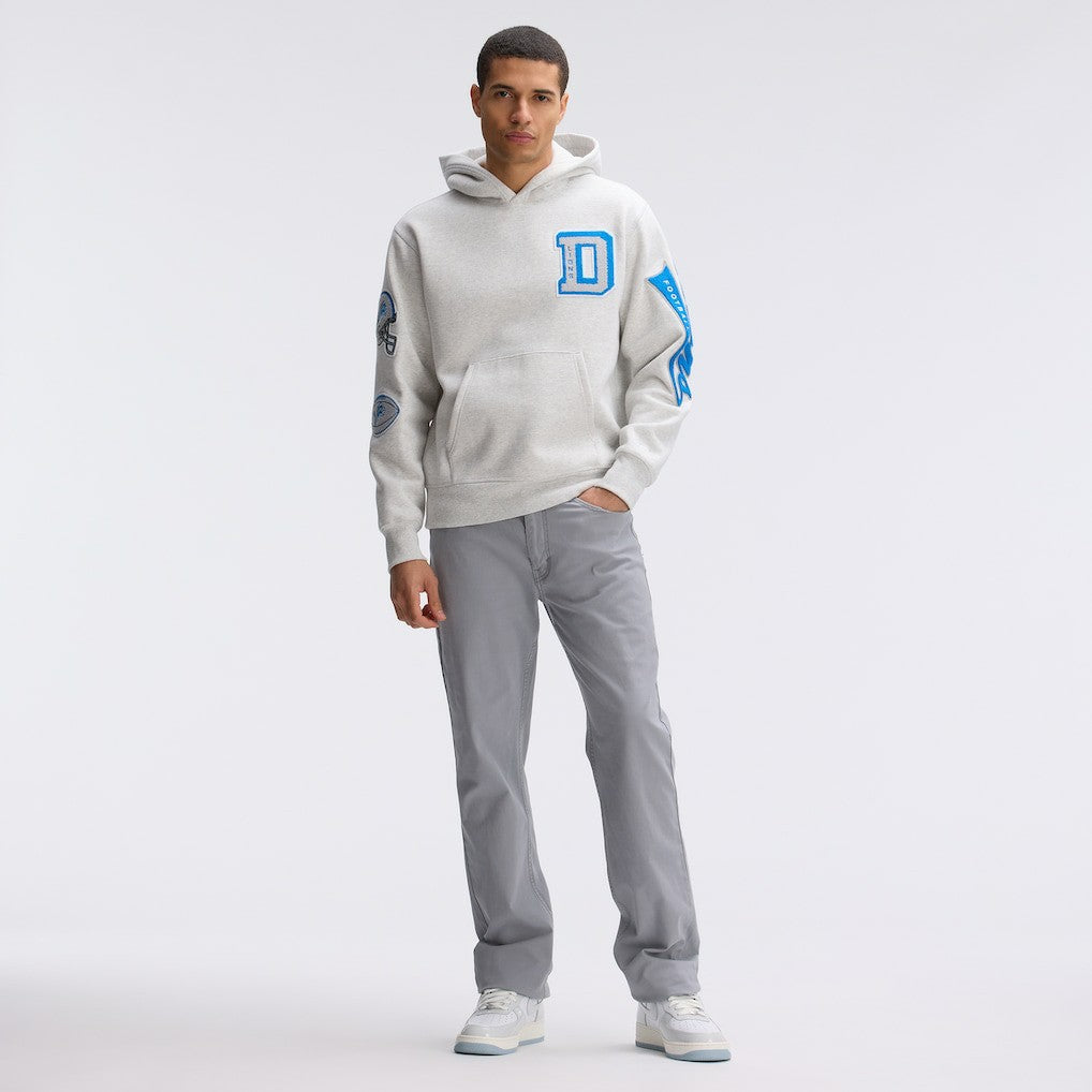 IconicFleece Letterman Hoodie - Detroit Lions Hoodies