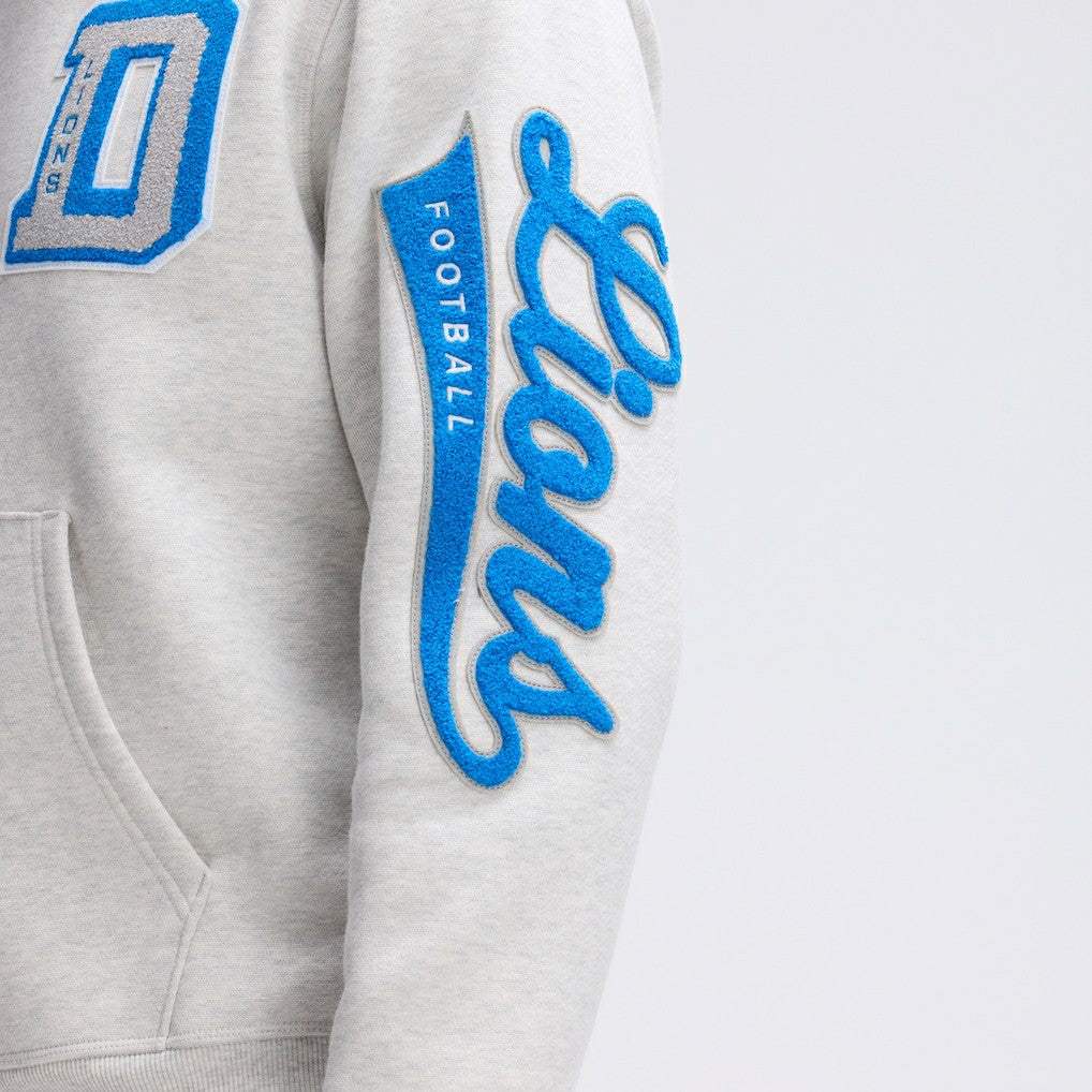 IconicFleece Letterman Hoodie - Detroit Lions Hoodies