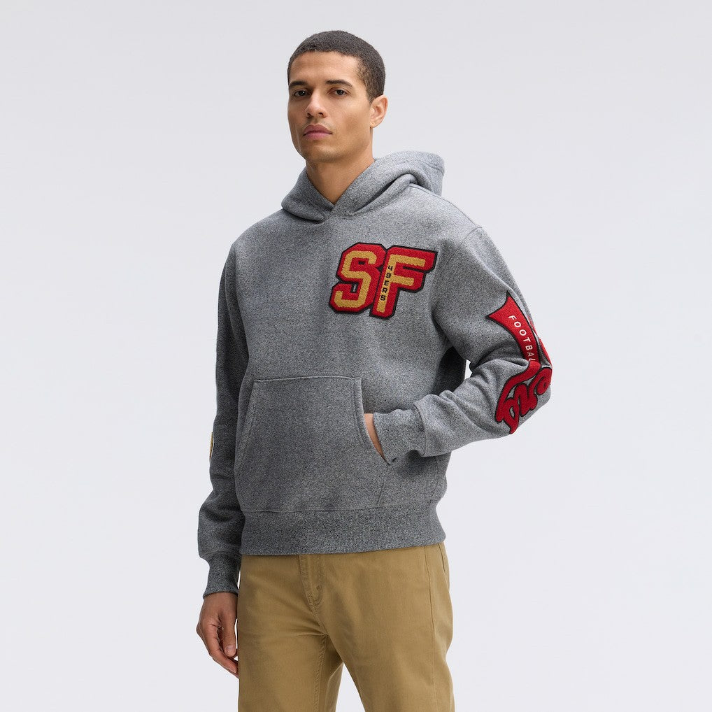 IconicFleece Letterman Hoodie - San Francisco 49ers Hoodies