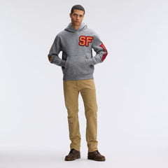 IconicFleece Letterman Hoodie - San Francisco 49ers Hoodies