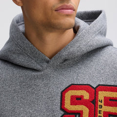 IconicFleece Letterman Hoodie - San Francisco 49ers Hoodies